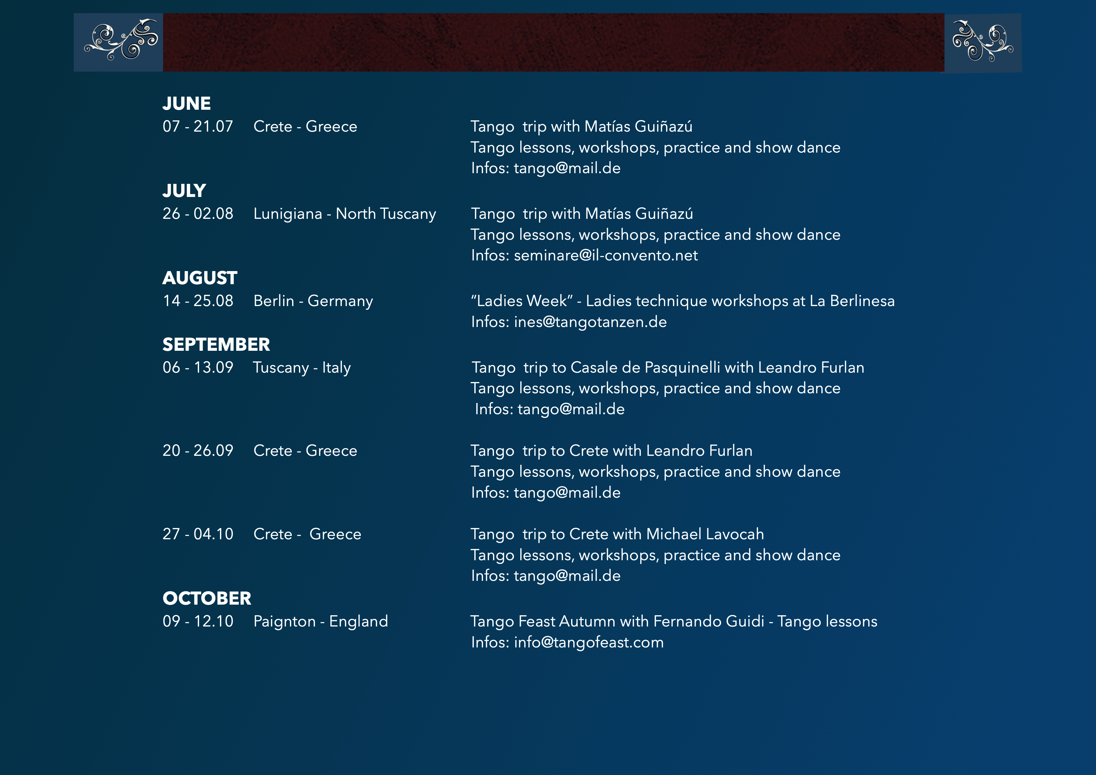 Mabel Rivero tango in Berlin